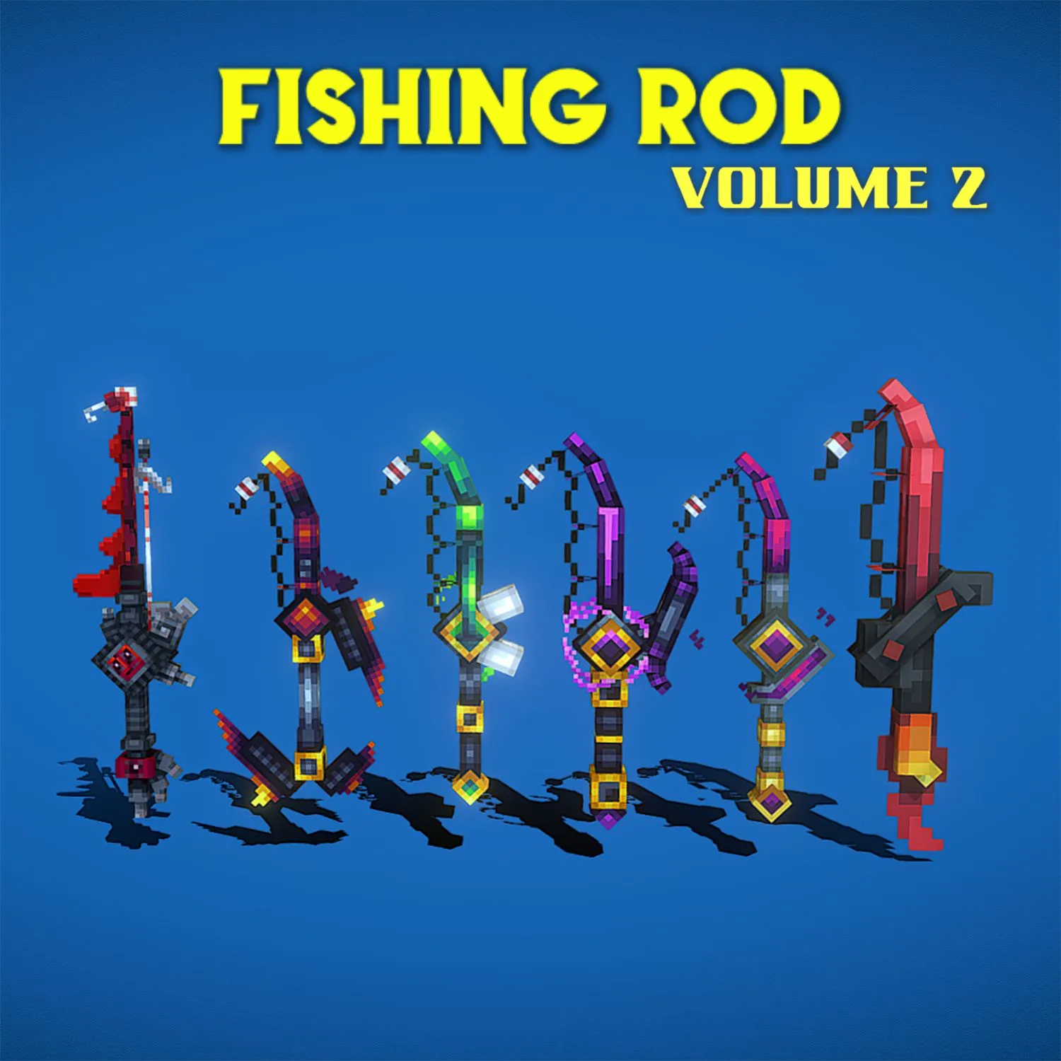 Fishing Rod Pack Volume 2 - MCModels