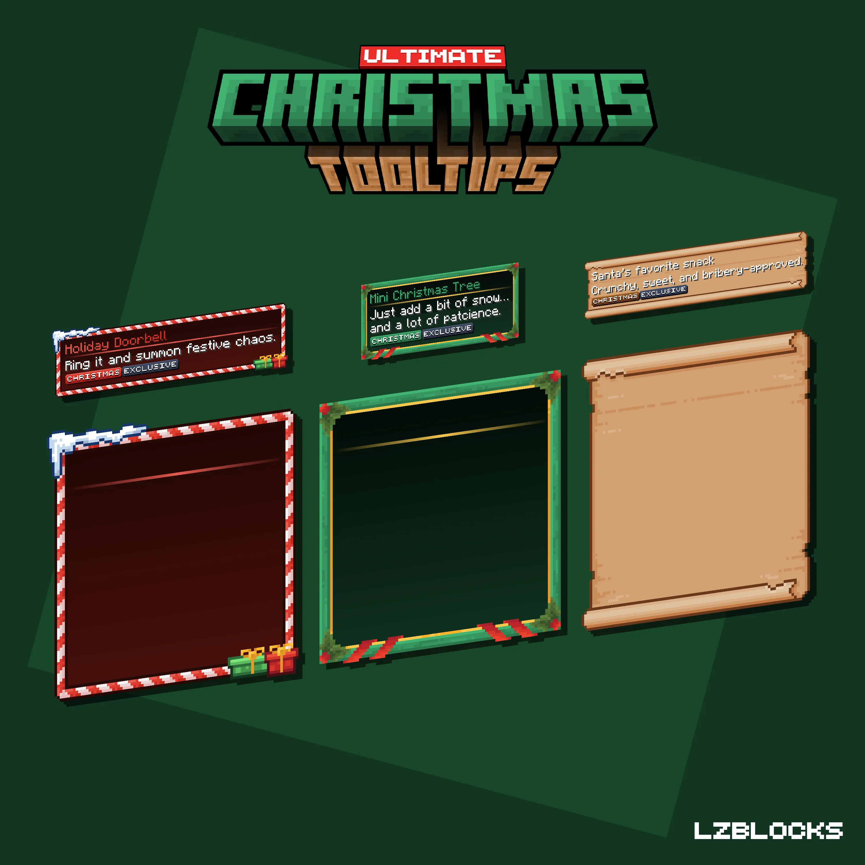 Christmas Furniture Set - MCModels