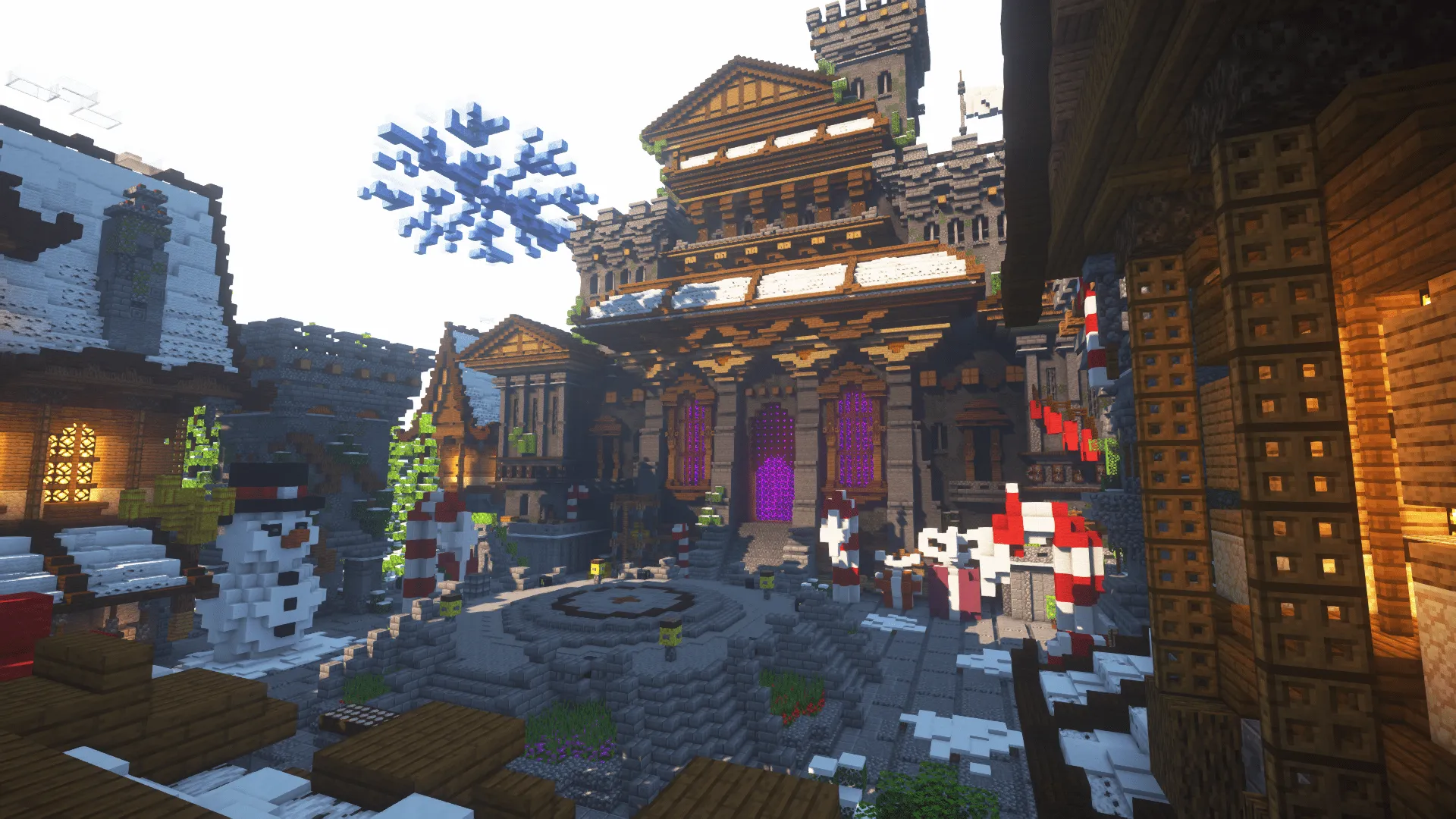 WINTER Survival SMP Spawn / Lobby - MCModels