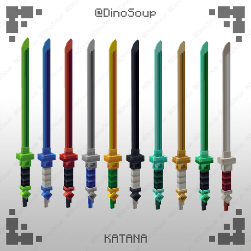 ภาพตัวอย่าง Katanas