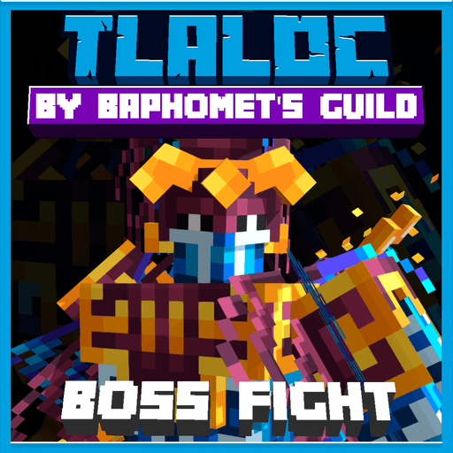 Tlaloc God of Rain + God Huitzilopochtli Variant | Boss, Hat, Staff and Schematic visualização