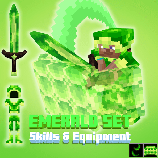 Imagen previa de Emerald Set - Skills & Equipment [v1.4]