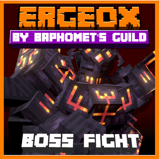 Ergeox the Old Foundry Mech | Boss, Hat, Sword and Schematic visualização