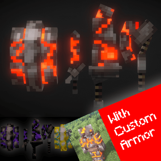 MexBot's Molten Armor and Weapon Pack preview image