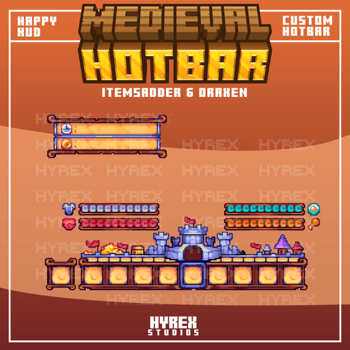 MEDIEVAL HOTBAR 🏰| Hotbar Vol 5 預覽圖