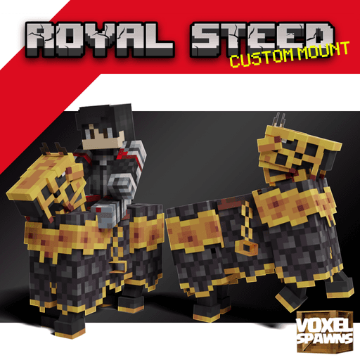 Imagen previa de Royal Steed Horse Mount
