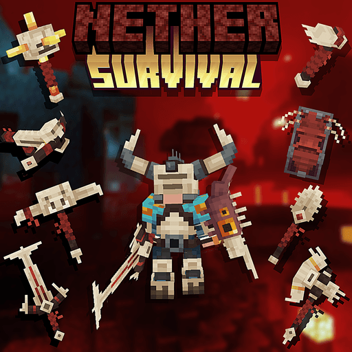 Imagen previa de Nether Survival Set