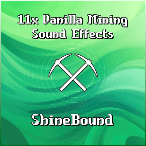 Imagen previa de 11x Vanilla Mining Sound Effects