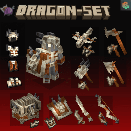 Dragon  set  voorbeeldafbeelding