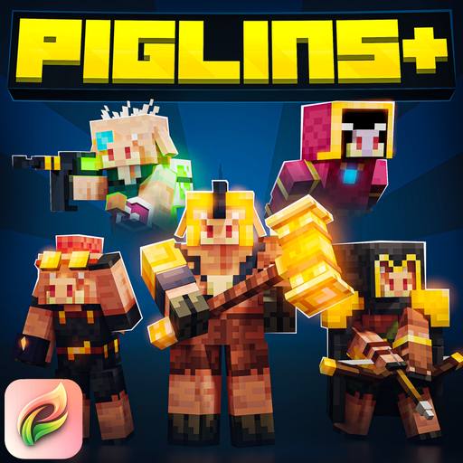 Piglins + のプレビュー画像