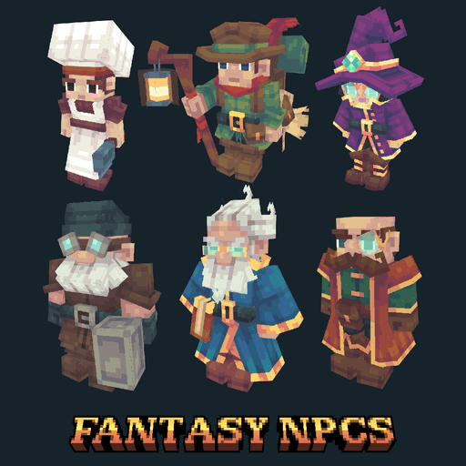 ภาพตัวอย่าง Fantasy NPCs