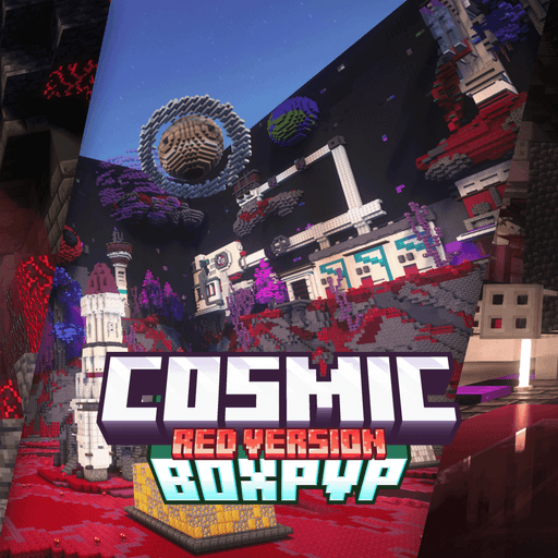 Cosmic BoxPvP map (red version) 미리보기 이미지