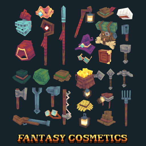 Fantasy cosmetics Bundle visualização