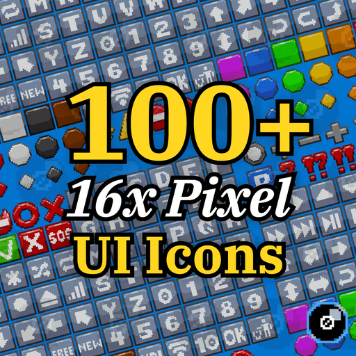 Anteprima di 16x UI & Icon Essentials Pack - Alphanumeric, Nav, Status & More