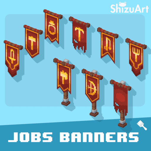Jobs Banners [Dyeable] 预览图