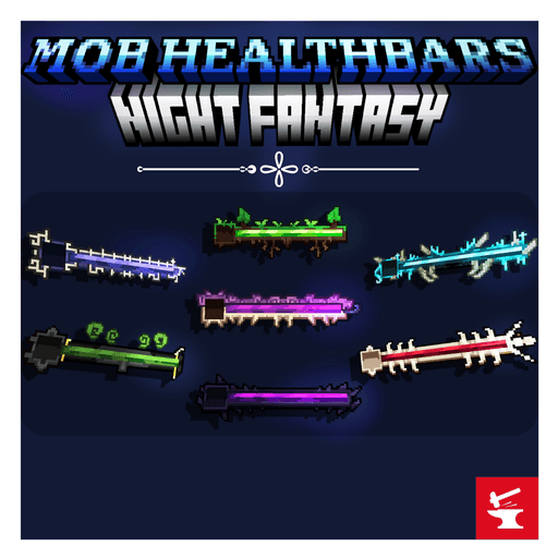 Vanilla Mobs Health Barsのプレビュー画像