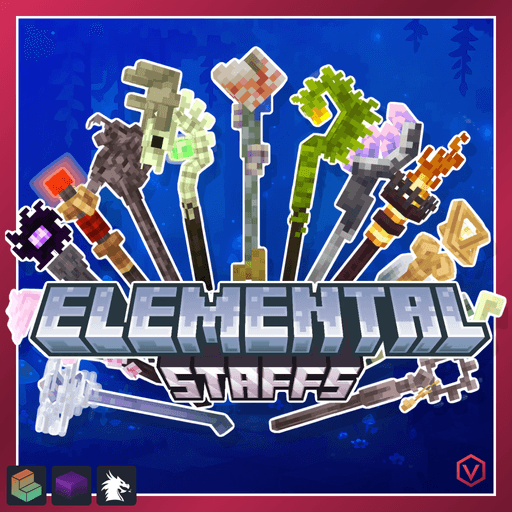 Podgląd Elemental Staffs Pack 1