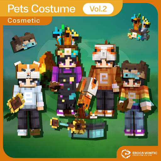 Pets Cosmetic Vol.2 (Dyeable+Crate) 預覽圖