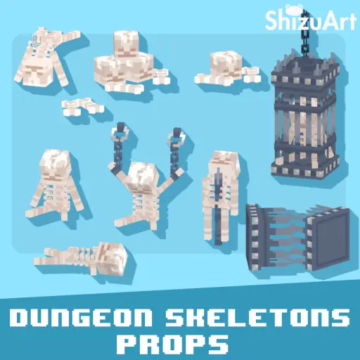 Dungeon Skeletons Props 预览图