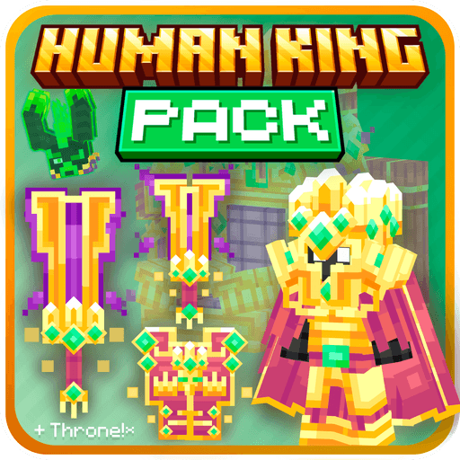 Human king PACK visualização