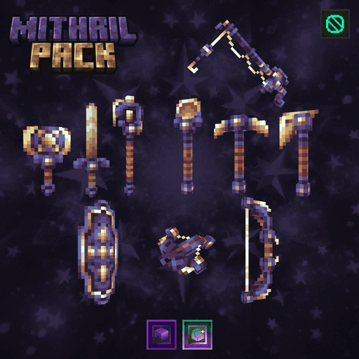 MithrilPack - Armor, Tools, Weapons Vorschau