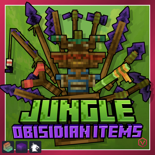 Podgląd Jungle | Obsidian Weapons and Tools Pack