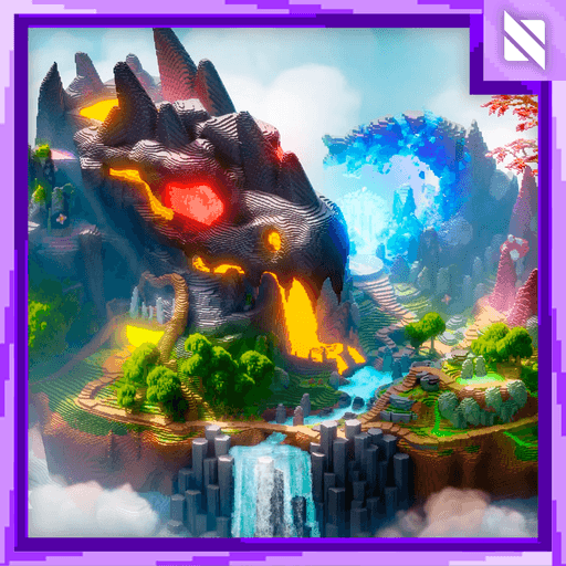 NATURAL MYSTIC DRAGON MAP 🐲 JAVA AND BEDROCK 預覽圖