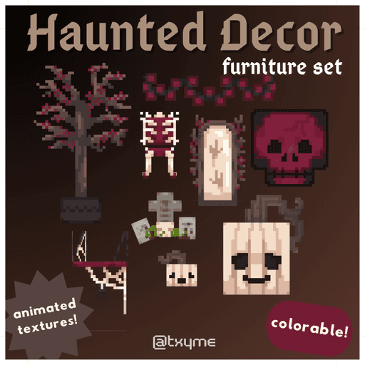 Imagen previa de Haunted Decor Set
