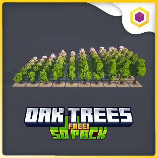 Oak Trees | 50 Assets preview image