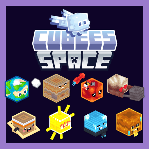 Cubees Space Pack - Pets & companions 预览图