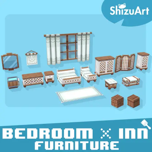 Imagen previa de Bedroom Furniture [Dyeable]