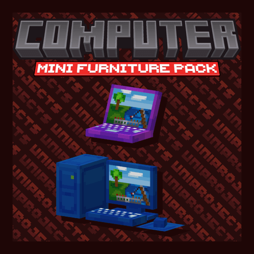 Computer Mini Furniture Pack pré-visualização