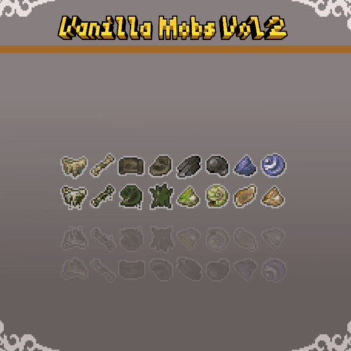 Vanilla Mobs ICON Vol.2のプレビュー画像