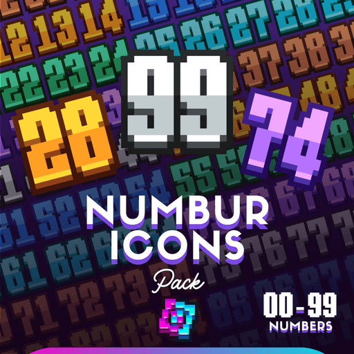 Podgląd Number Icons Pack