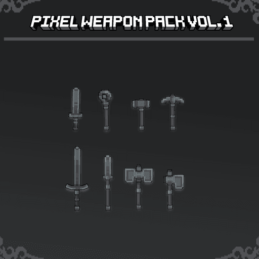 Pixel Weapon Pack Vol. 1のプレビュー画像