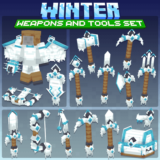 Winter Weapons and Tools Set Vorschau
