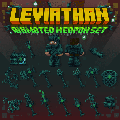 Imagen previa de Leviathan Animated Weapon Set