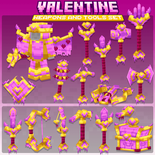 Valentine Weapons and Tools Set Vorschau