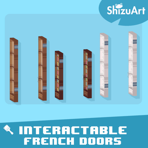 Imagen previa de French Door  [Interactable - Dyeable]