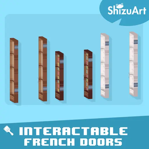 Podgląd French Door  [Interactable - Dyeable]