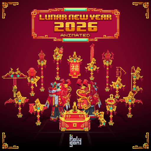 Lunar New Year 2026 Animated Weapons and Tools Set (64x) 预览图