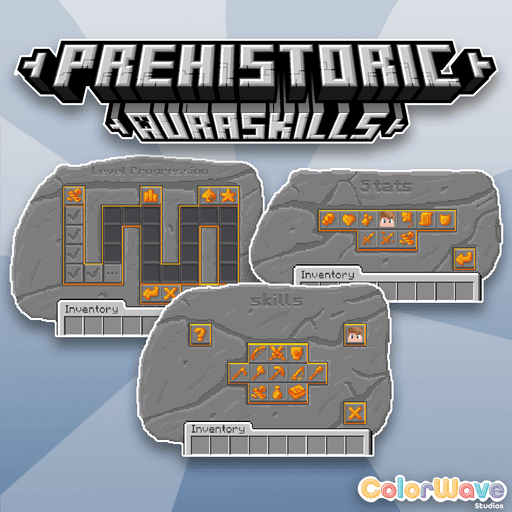 Prehistoric AuraSkills Menu preview image