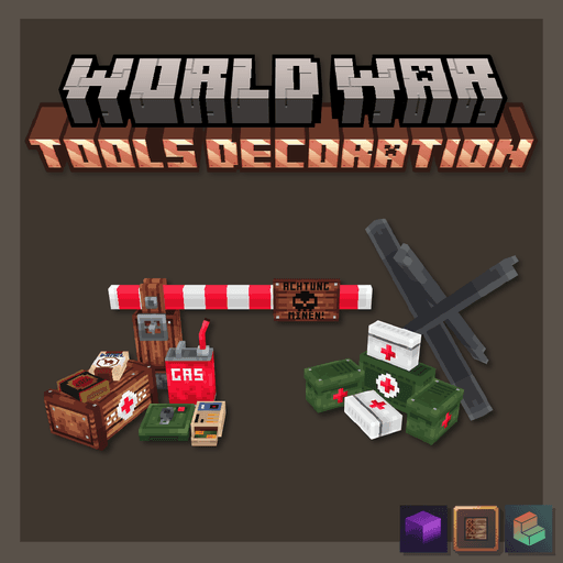 World War Tools Decoration Pack preview image