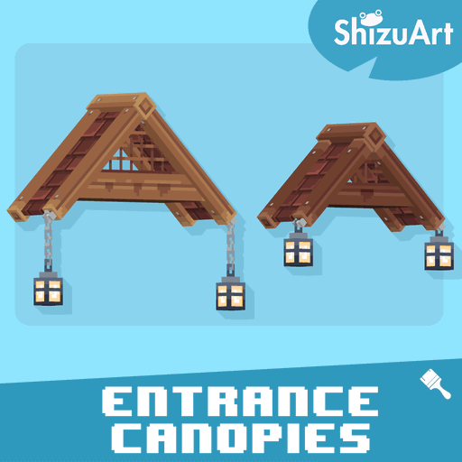 Imagen previa de Entrance Canopies [Dyeable]