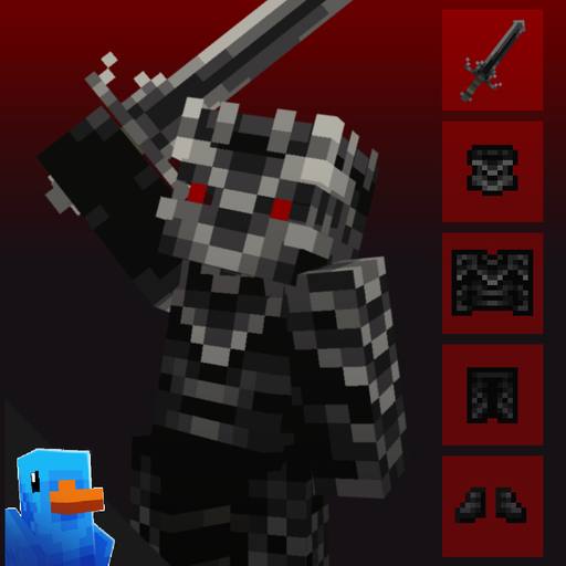 Fischvogel's Dark Knight Armor + Weapon 预览图