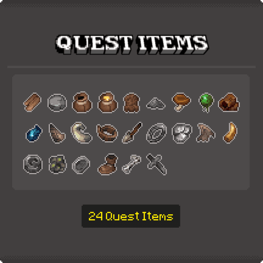 RPG Asset Pack – Quest Items ICON preview image