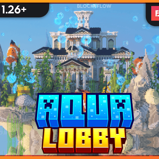 Flying Aqua LOBBY | 1.8, 1.18, 1.26+ preview image