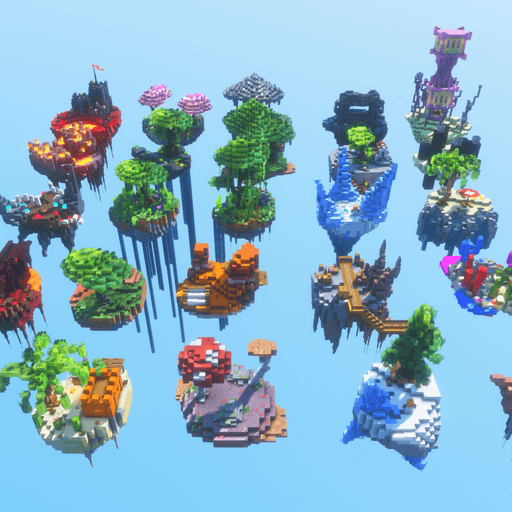 25 SkyBlock Starter Islands | Pack preview image