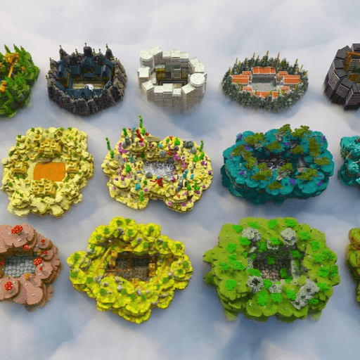 15 Duel PvP Arenas | Pack preview image