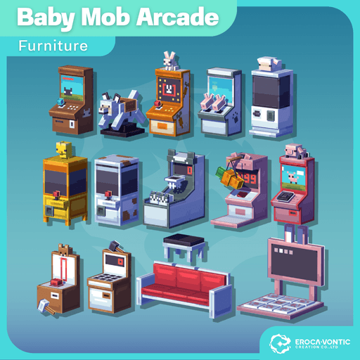 Baby Mob Arcade Furniture (Dyeable) preview image